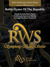 Battle Hymn of the Republic Concert Band sheet music cover